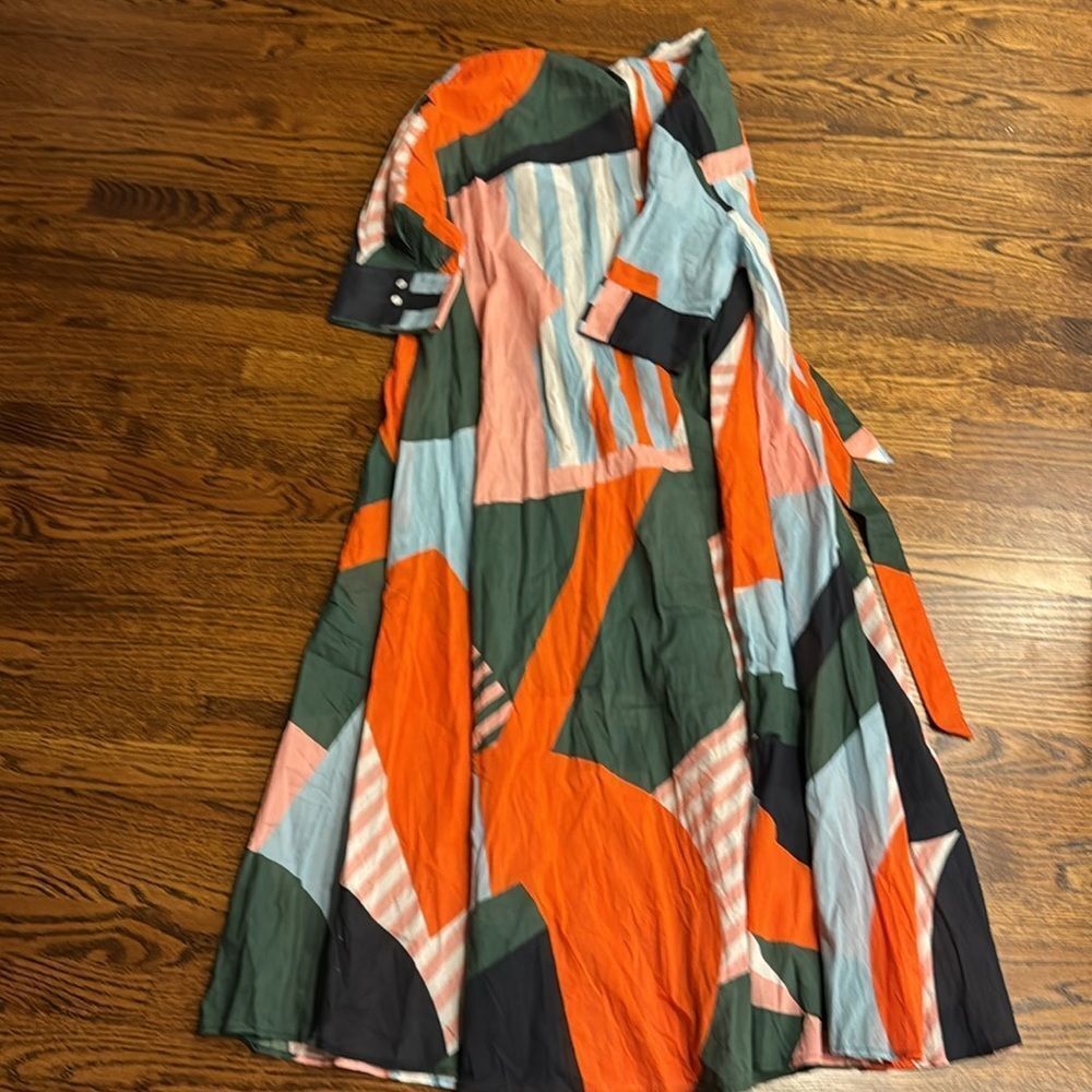 Essentiel Antwerp Focktail Oversized Maxi Dress by Anthropologie - Picture 9 of 9